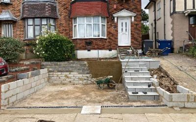 Garden Walls or Steps: What a Sloping North London Garden Actually Needs